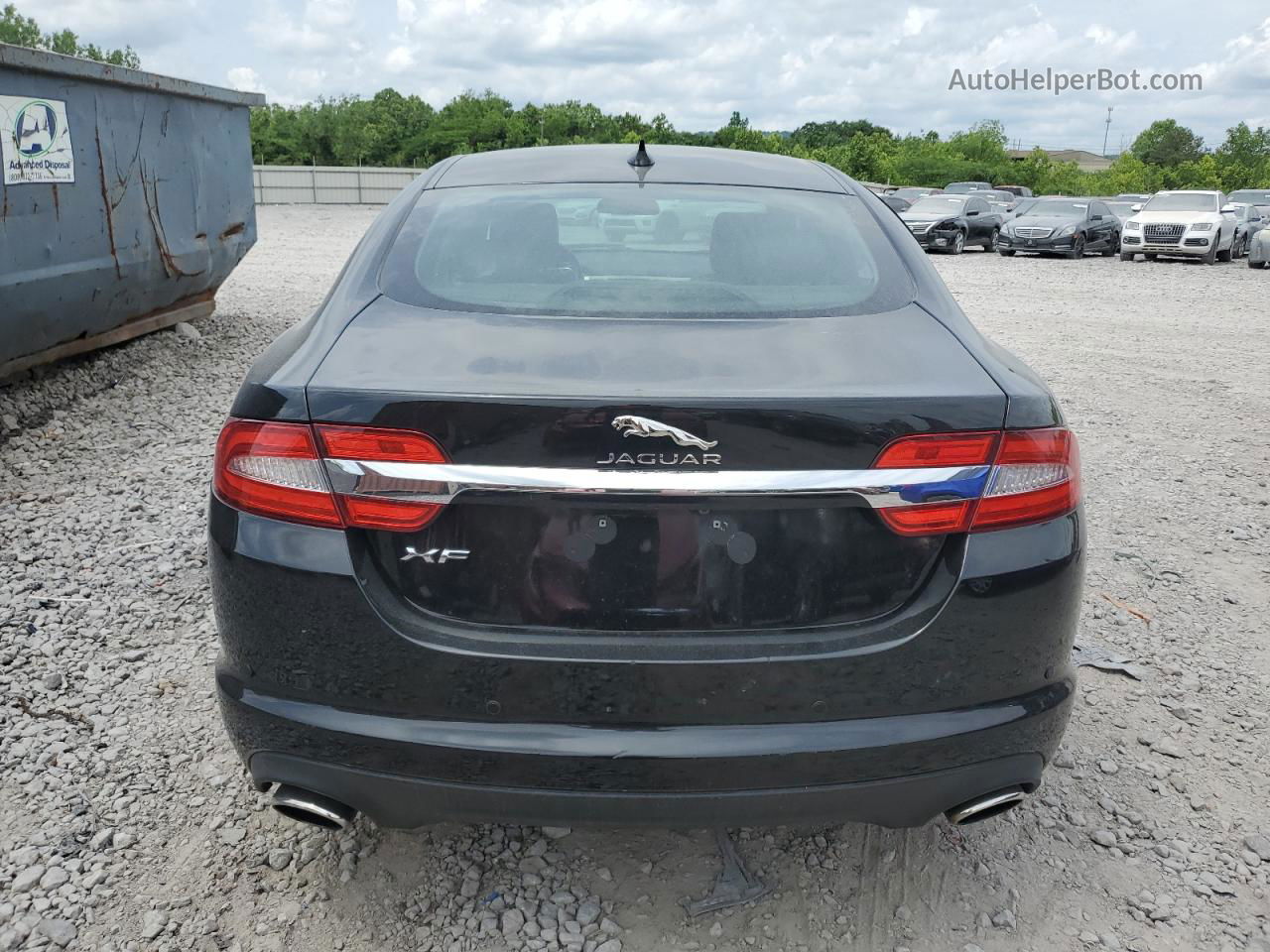 2015 Jaguar Xf 2.0t Premium Black vin: SAJWA0FS0FPU60454