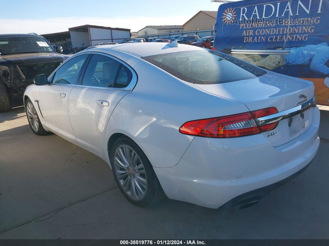 2015 Jaguar Xf 2.0t Premium White vin: SAJWA0FS3FPU67513