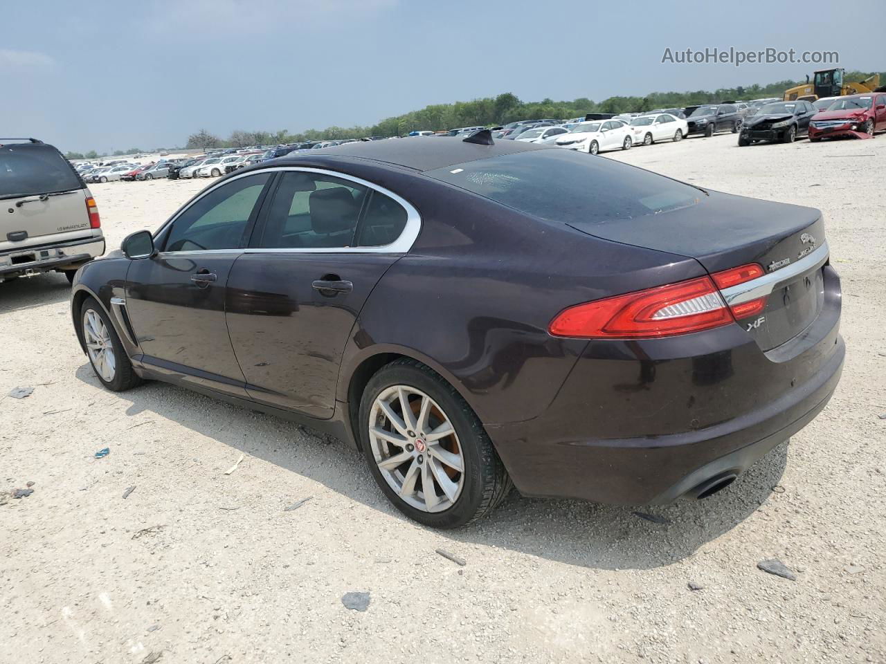 2015 Jaguar Xf 2.0t Premium Maroon vin: SAJWA0FS5FPU60577