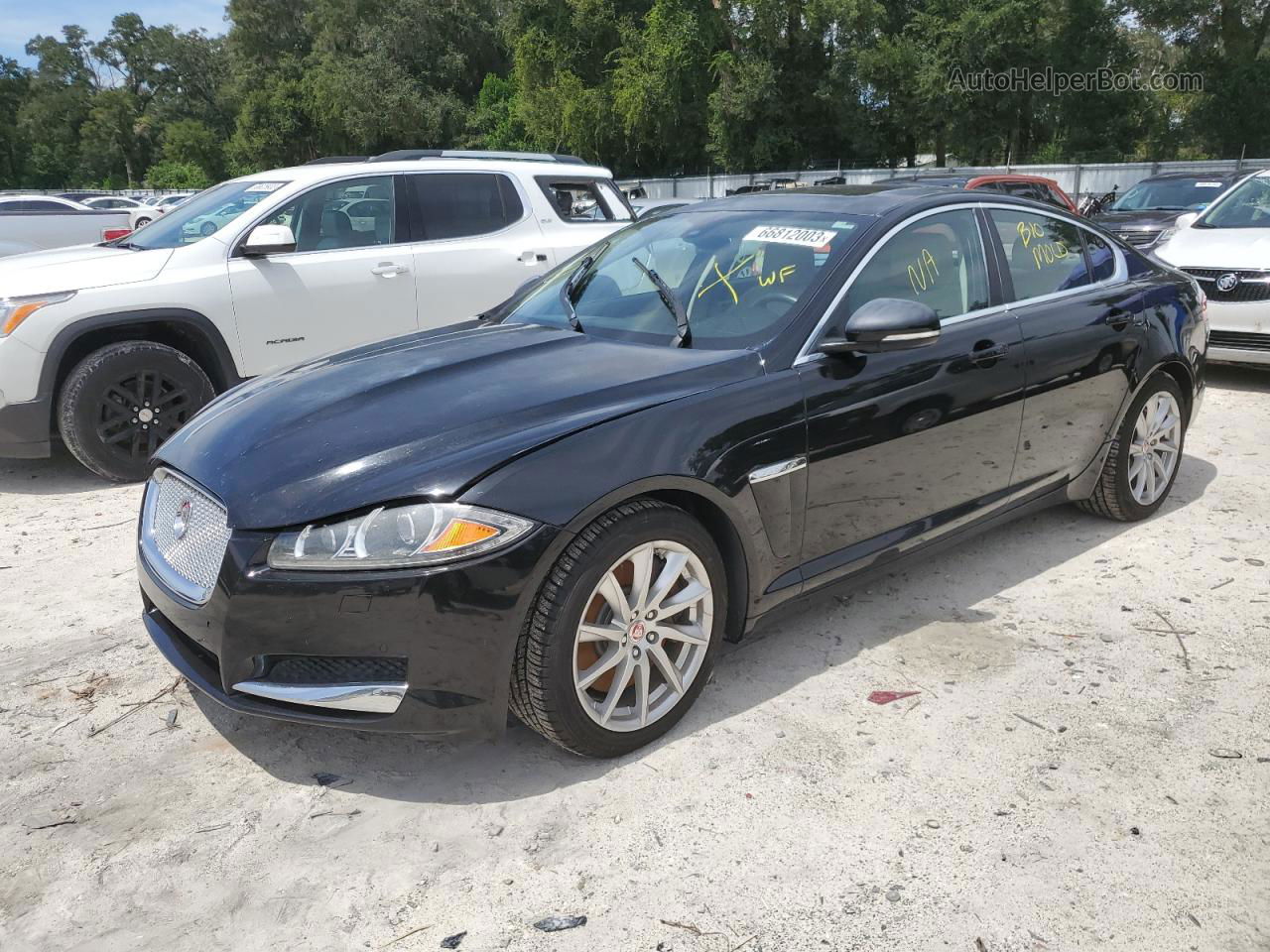 2015 Jaguar Xf 2.0t Premium Черный vin: SAJWA0FS5FPU68663