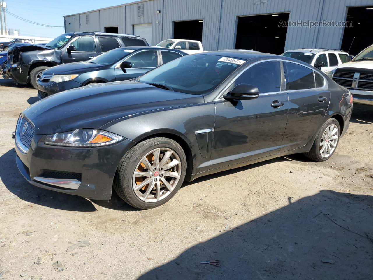 2015 Jaguar Xf 2.0t Premium Gray vin: SAJWA0FS6FPU60653