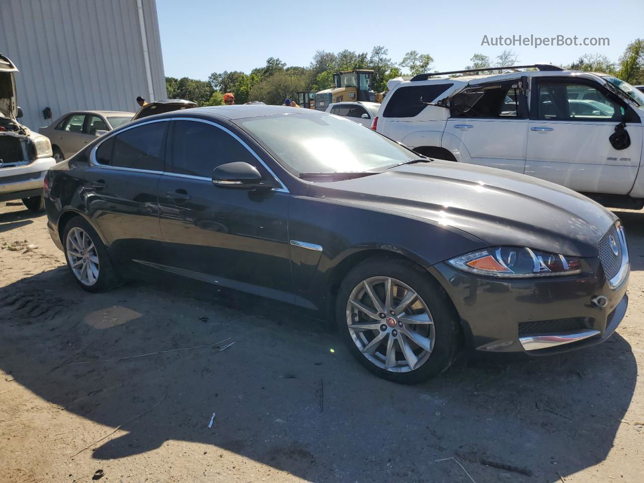 2015 Jaguar Xf 2.0t Premium Серый vin: SAJWA0FS6FPU60653