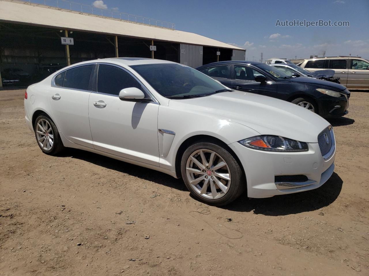 2015 Jaguar Xf 2.0t Premium White vin: SAJWA0FS6FPU86296