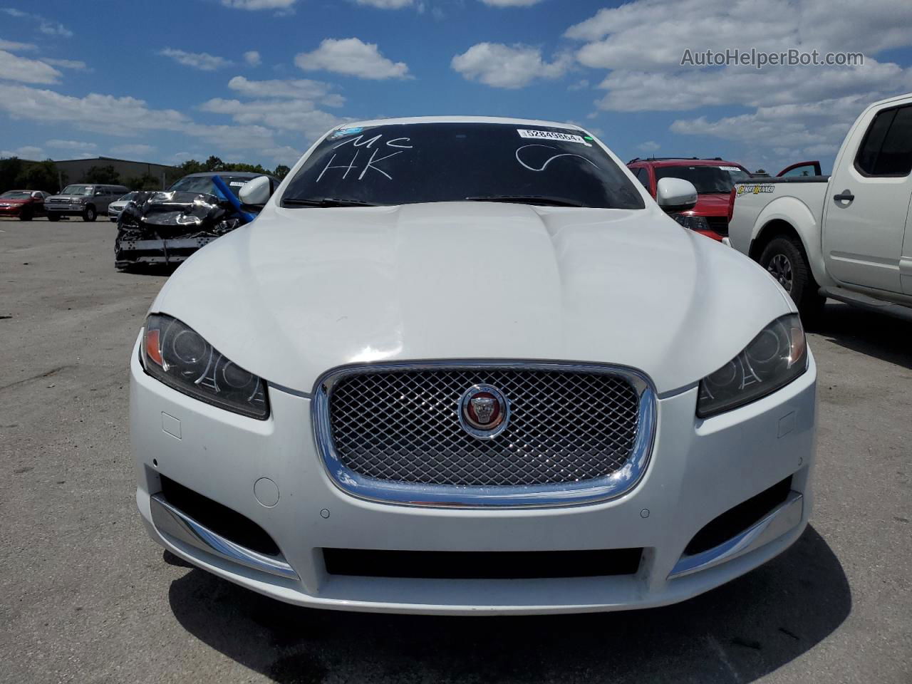 2015 Jaguar Xf 2.0t Premium White vin: SAJWA0FS6FPU86301