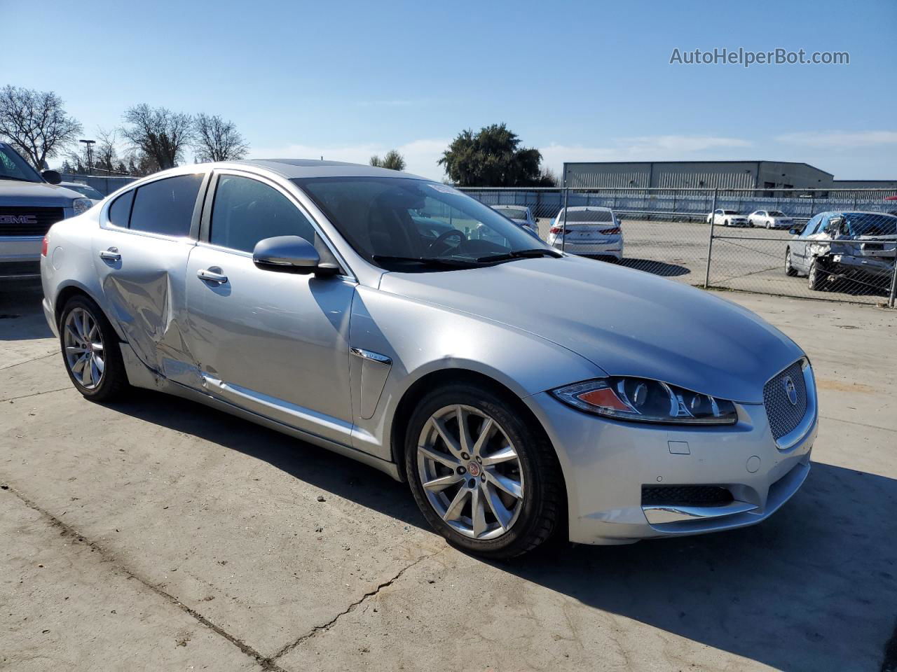 2015 Jaguar Xf 2.0t Premium Silver vin: SAJWA0FS7FPU76523