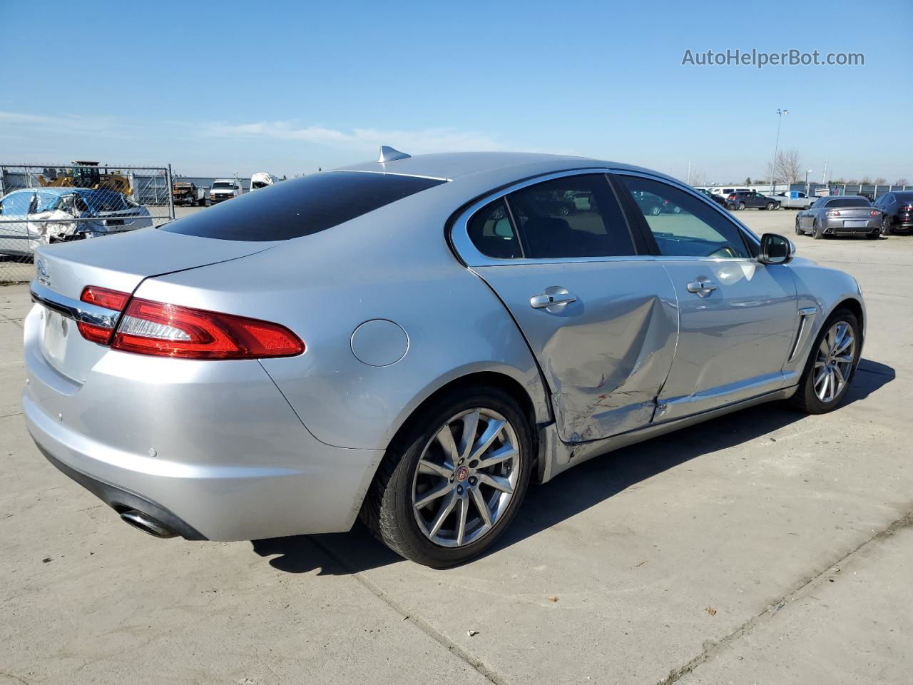 2015 Jaguar Xf 2.0t Premium Silver vin: SAJWA0FS7FPU76523