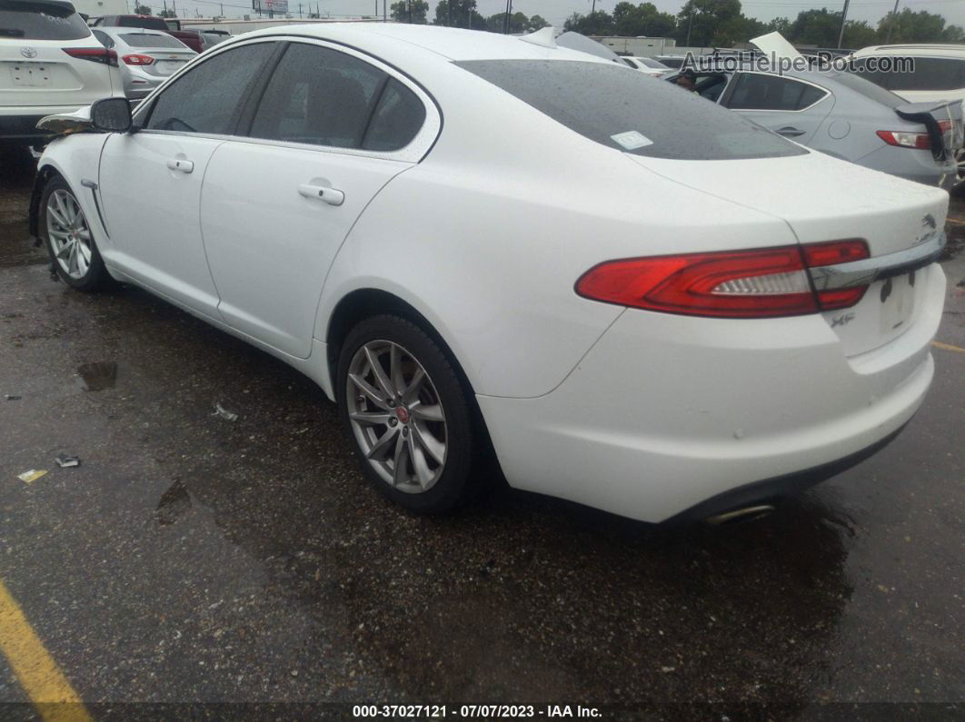 2015 Jaguar Xf I4 T Premium White vin: SAJWA0FS9FPU47153