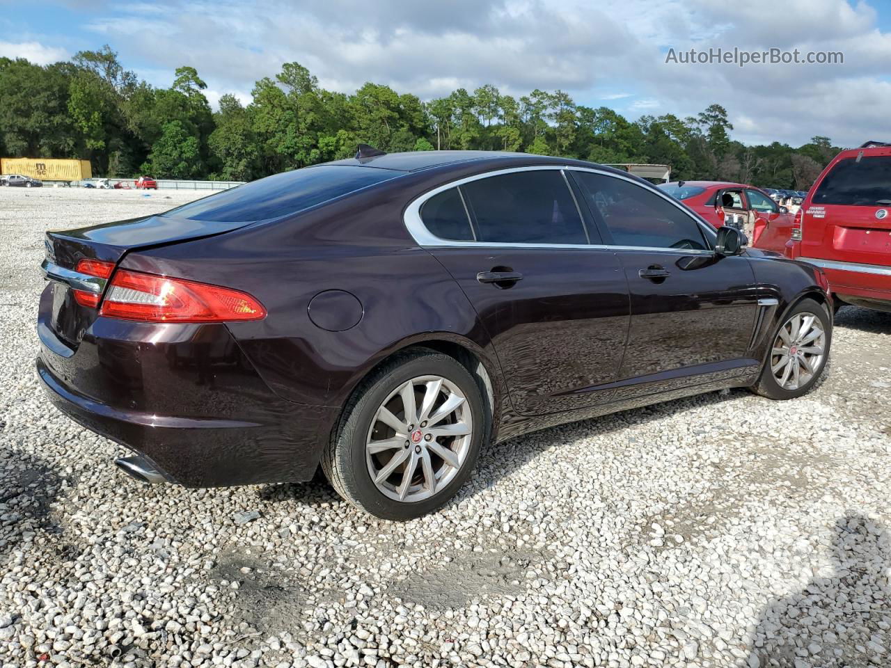 2015 Jaguar Xf 2.0t Premium Фиолетовый vin: SAJWA0FS9FPU66897