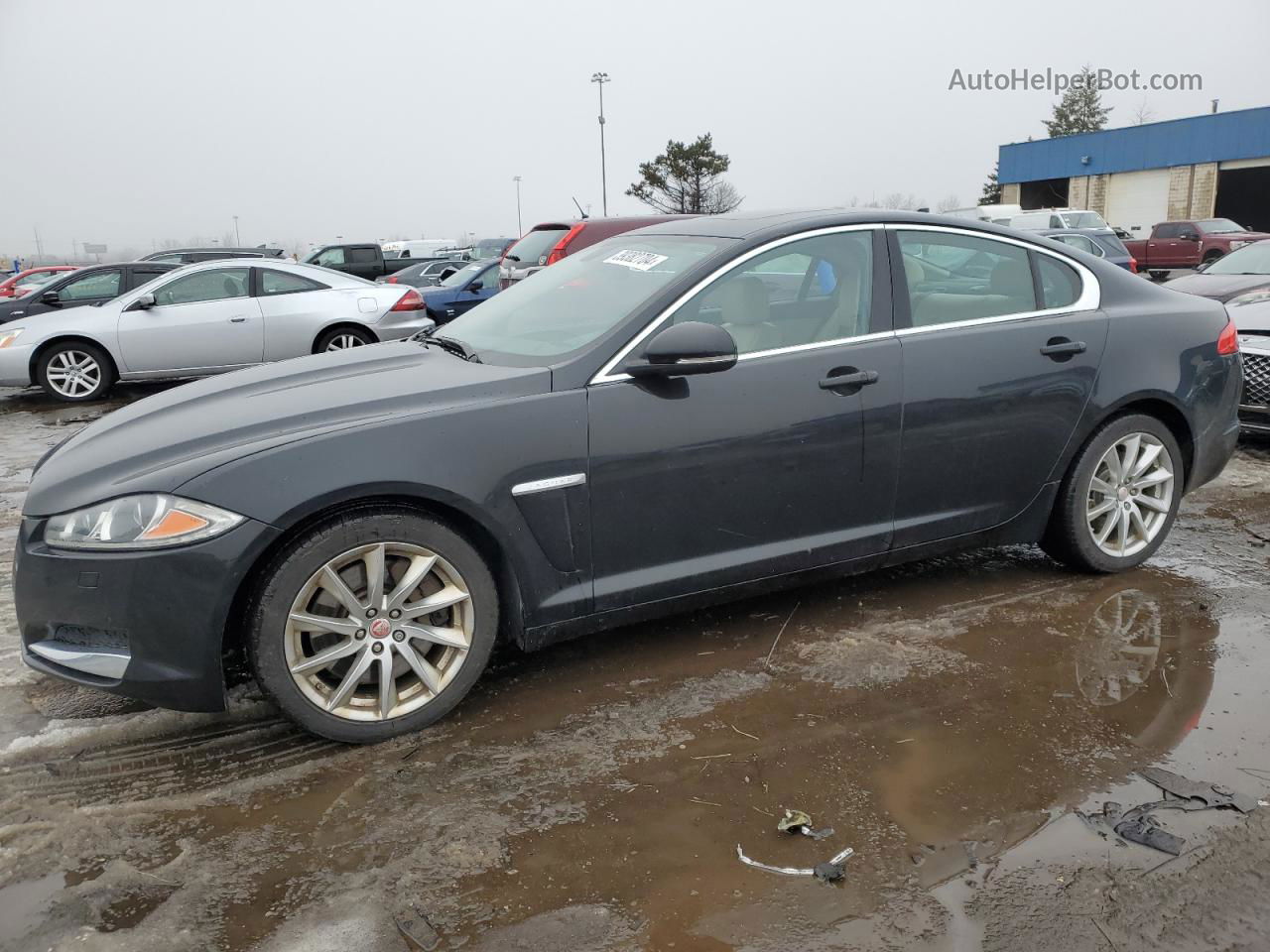 2015 Jaguar Xf 2.0t Premium Black vin: SAJWA0FS9FPU67399