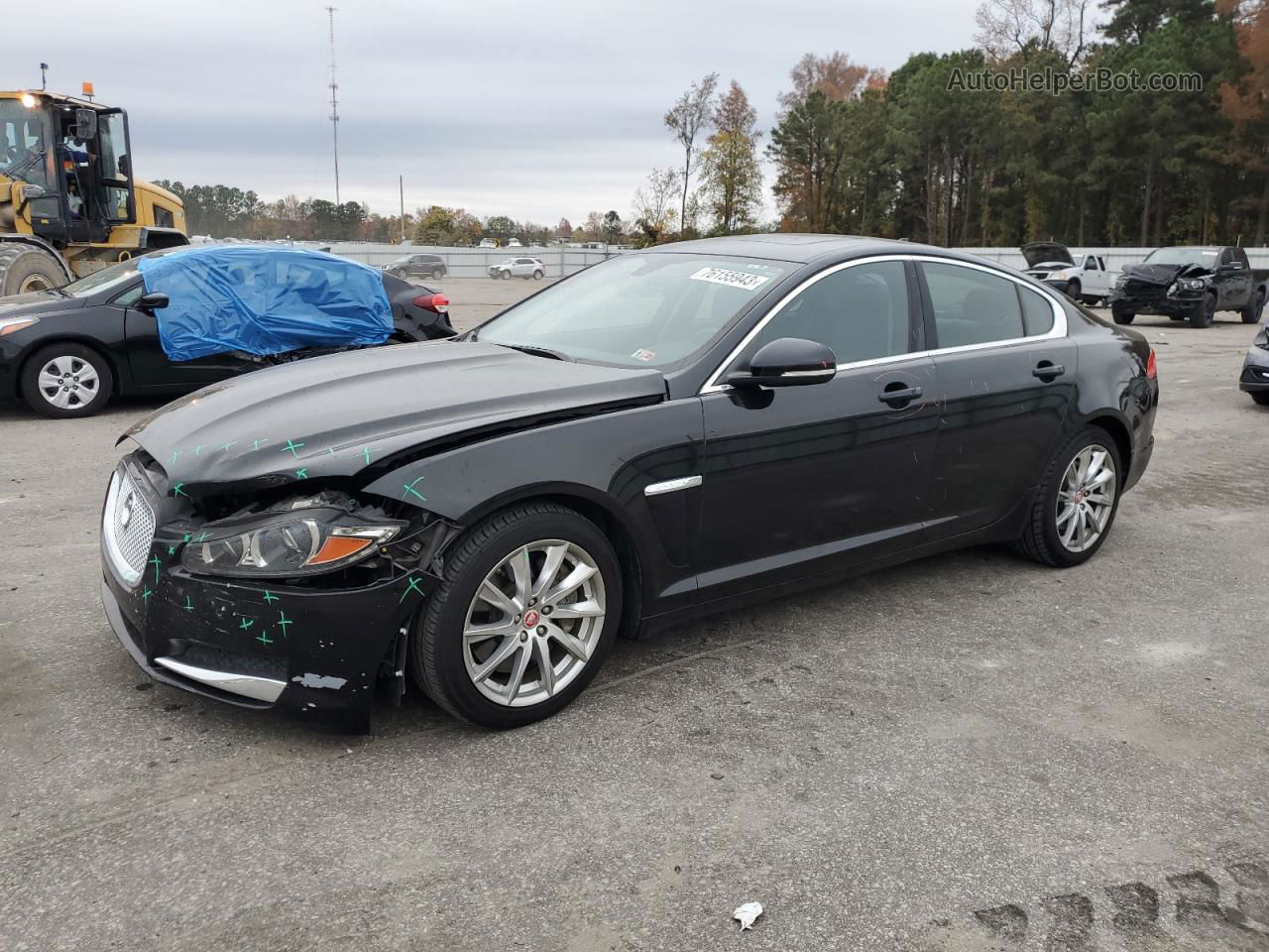 2015 Jaguar Xf 2.0t Premium Black vin: SAJWA0FSXFPU66696