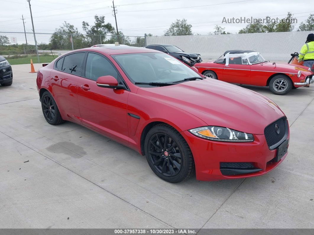 2015 Jaguar Xf 2.0t Premium Red vin: SAJWA0FSXFPU73938