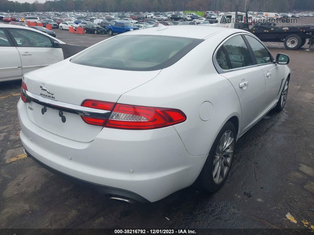 2015 Jaguar Xf 2.0t Premium White vin: SAJWA0FSXFPU78900