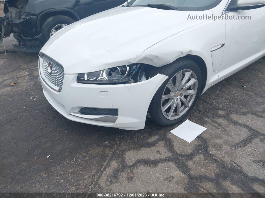 2015 Jaguar Xf 2.0t Premium White vin: SAJWA0FSXFPU78900