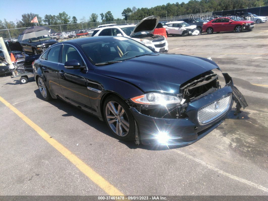 2013 Jaguar Xj   Blue vin: SAJWA1C73D8V39484