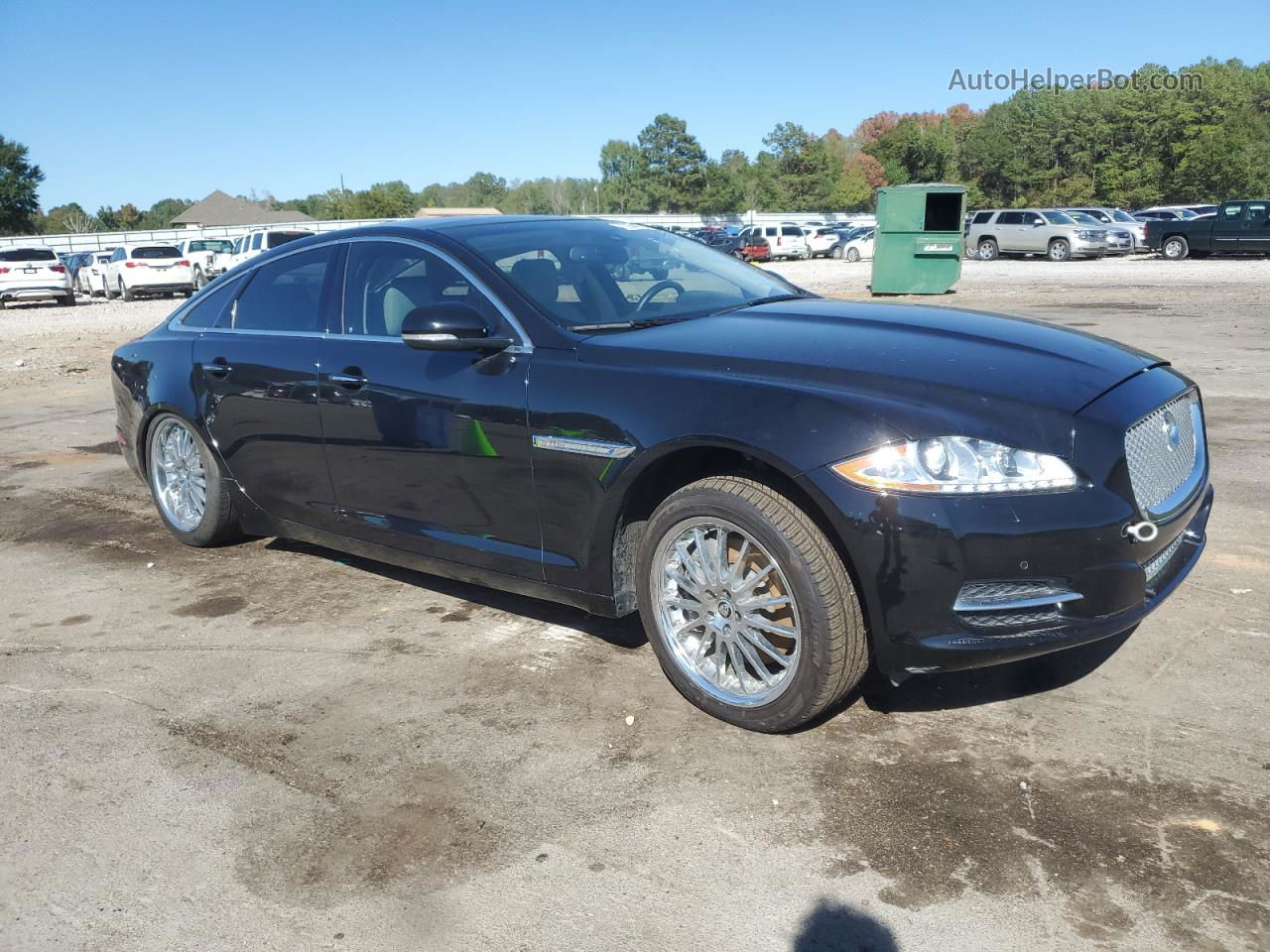 2013 Jaguar Xj Black vin: SAJWA1C75D8V45688