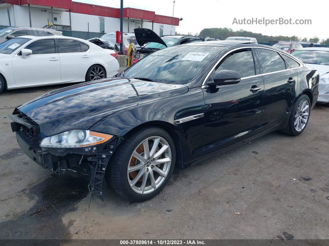 2013 Jaguar Xj Black vin: SAJWA1C76D8V44839