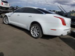 2013 Jaguar Xj  White vin: SAJWA1C79D8V57293