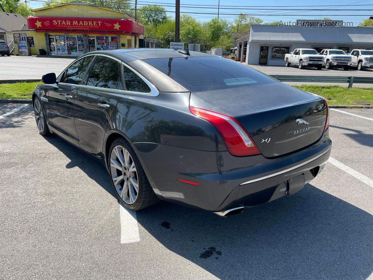 2013 Jaguar Xj Gray vin: SAJWA1C7XD8V38056