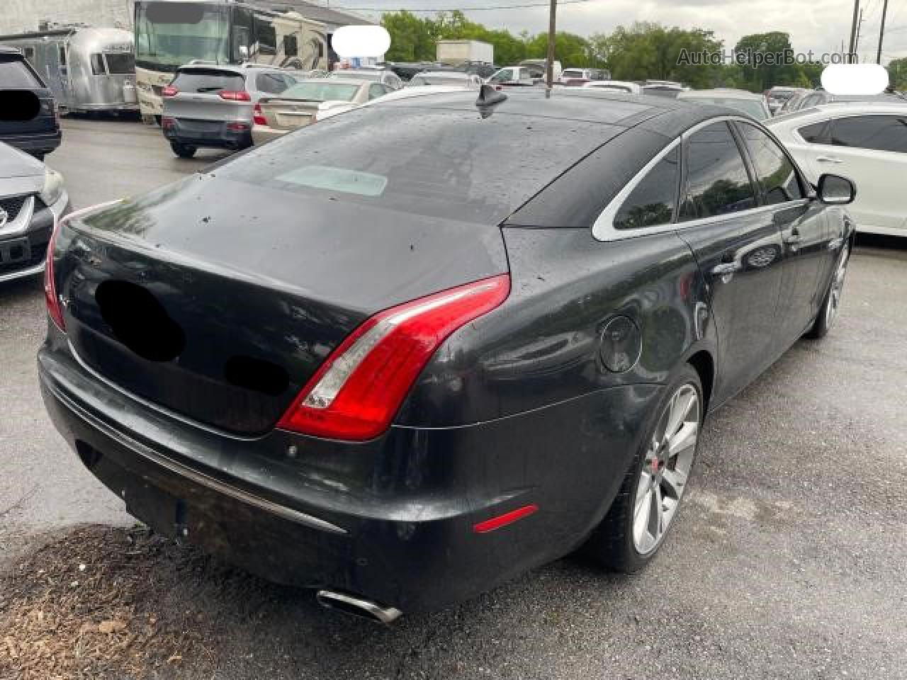 2013 Jaguar Xj Black vin: SAJWA1C7XD8V38056