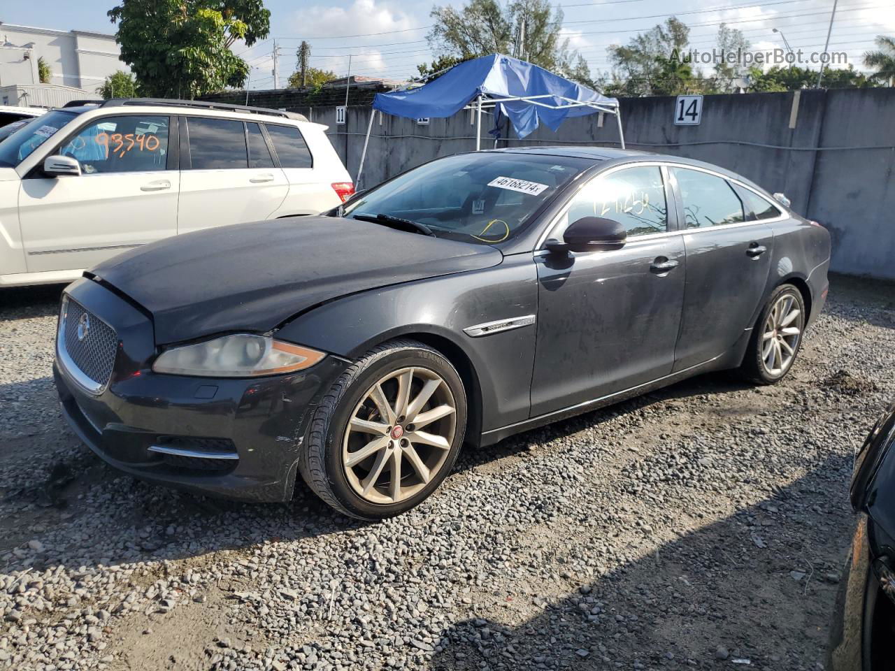 2012 Jaguar Xj  Gray vin: SAJWA1CB2CLV38665