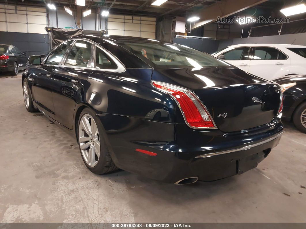 2012 Jaguar Xj   Темно-синий vin: SAJWA1CB4CLV26193