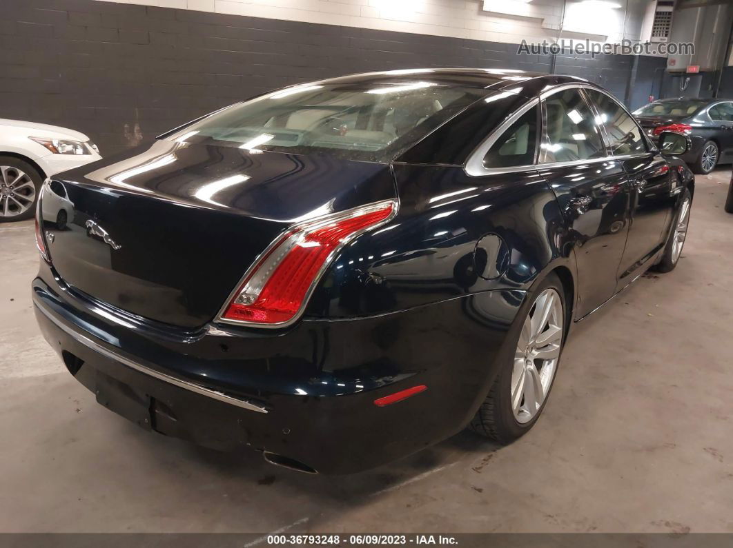 2012 Jaguar Xj   Темно-синий vin: SAJWA1CB4CLV26193