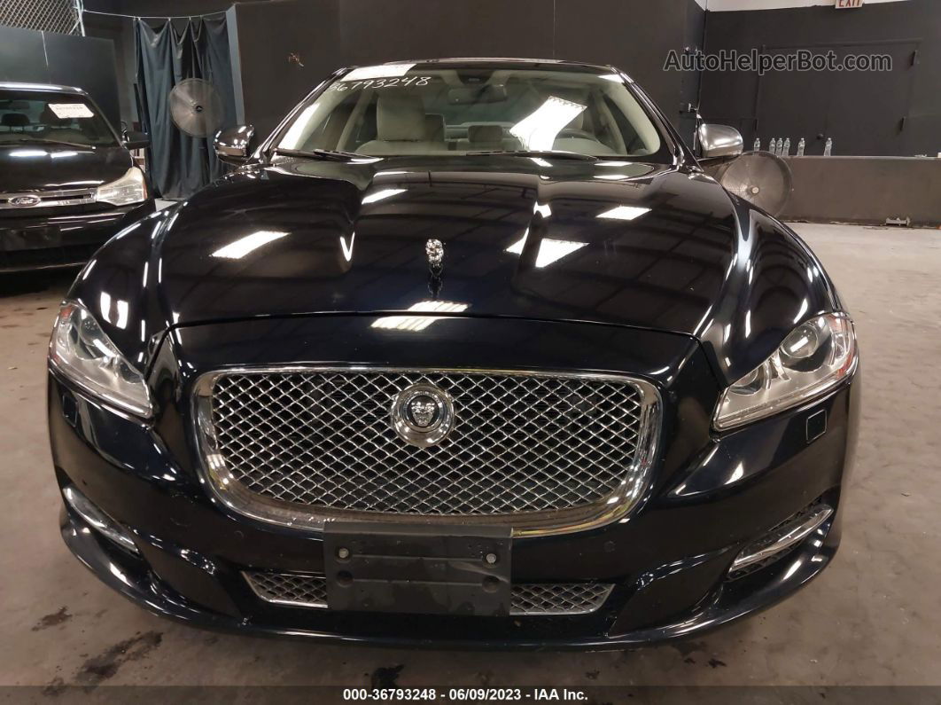 2012 Jaguar Xj   Темно-синий vin: SAJWA1CB4CLV26193