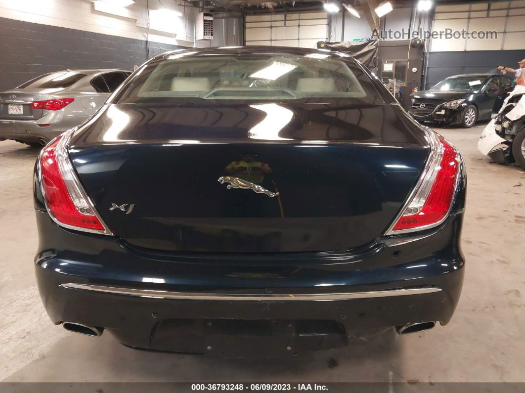 2012 Jaguar Xj   Темно-синий vin: SAJWA1CB4CLV26193