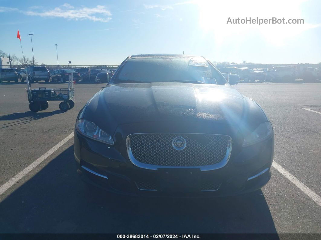 2012 Jaguar Xj   Черный vin: SAJWA1CB4CLV30681