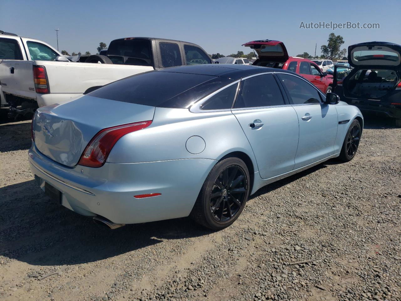 2012 Jaguar Xj  Blue vin: SAJWA1CB5CLV23772