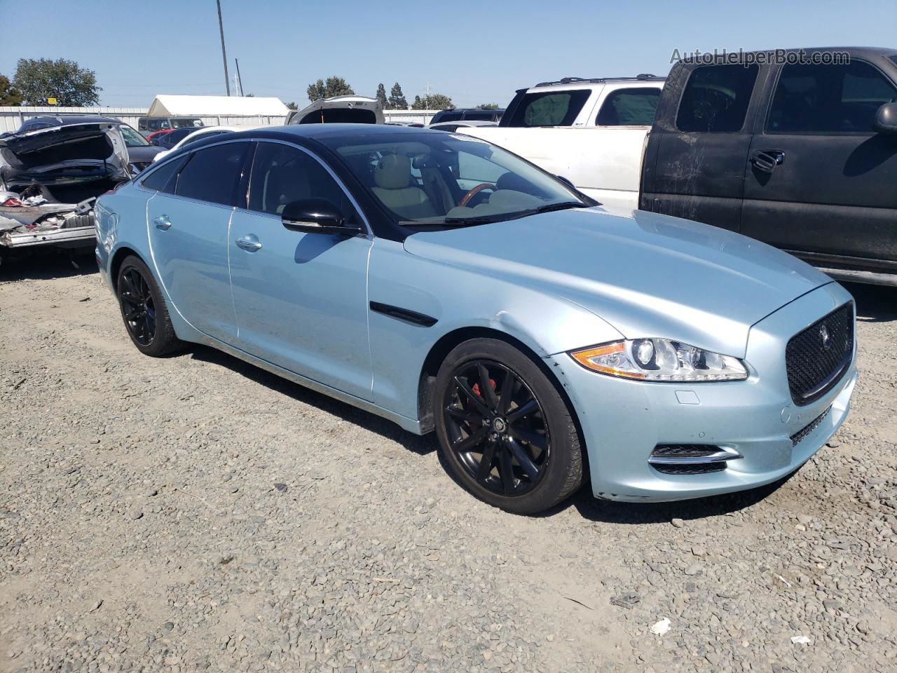 2012 Jaguar Xj  Blue vin: SAJWA1CB5CLV23772