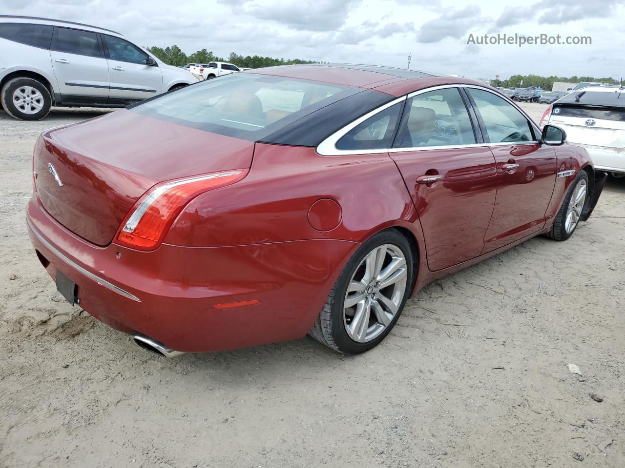 2012 Jaguar Xj  Темно-бордовый vin: SAJWA1CB6CLV37793