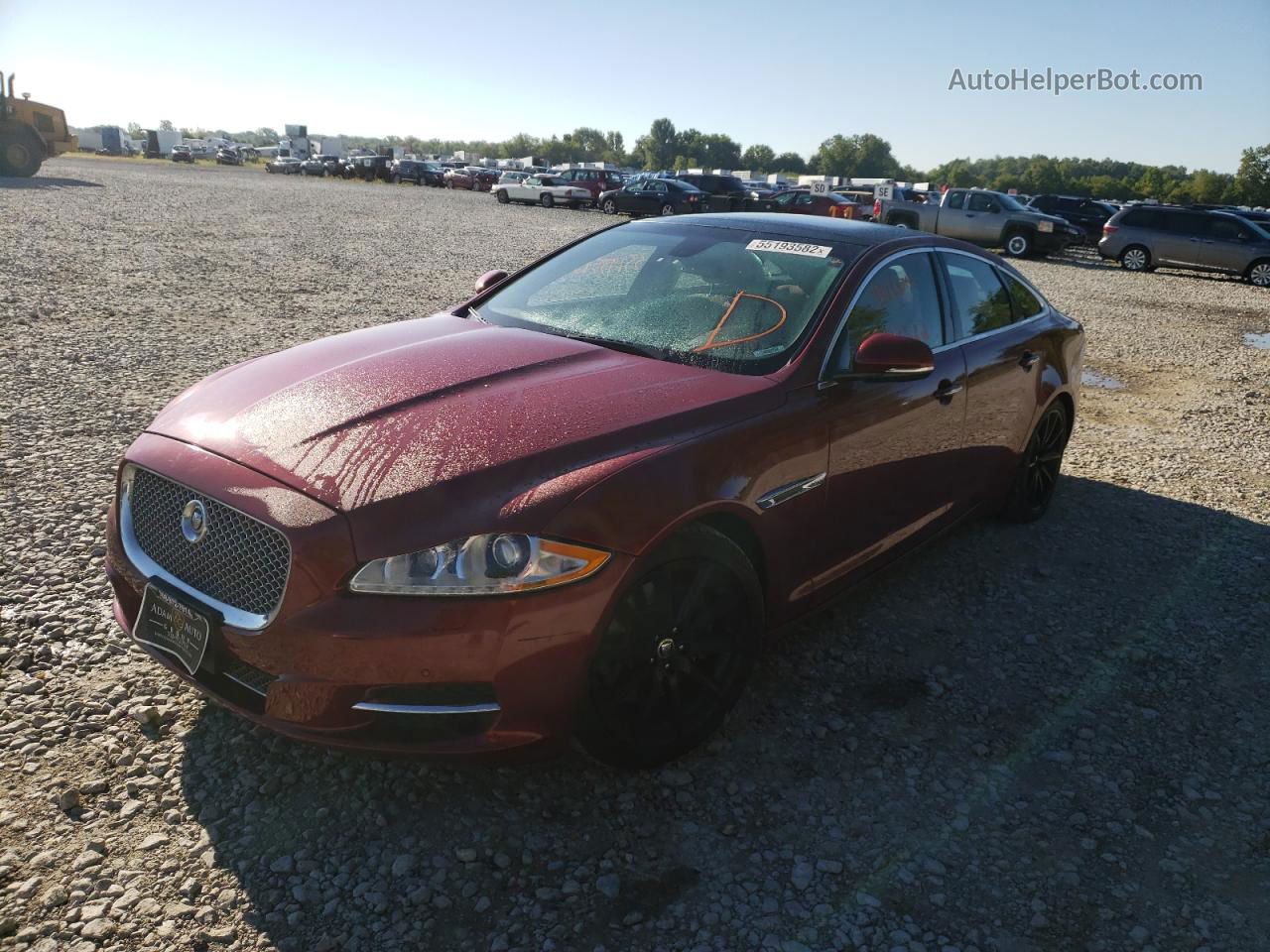 2012 Jaguar Xj  Красный vin: SAJWA1CB7CLV29895