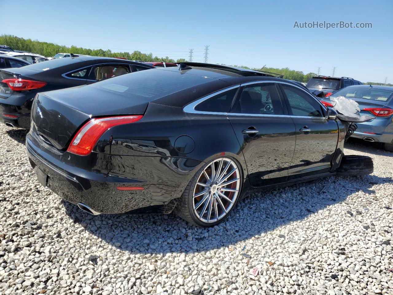 2013 Jaguar Xj Черный vin: SAJWA1G71D8V36318