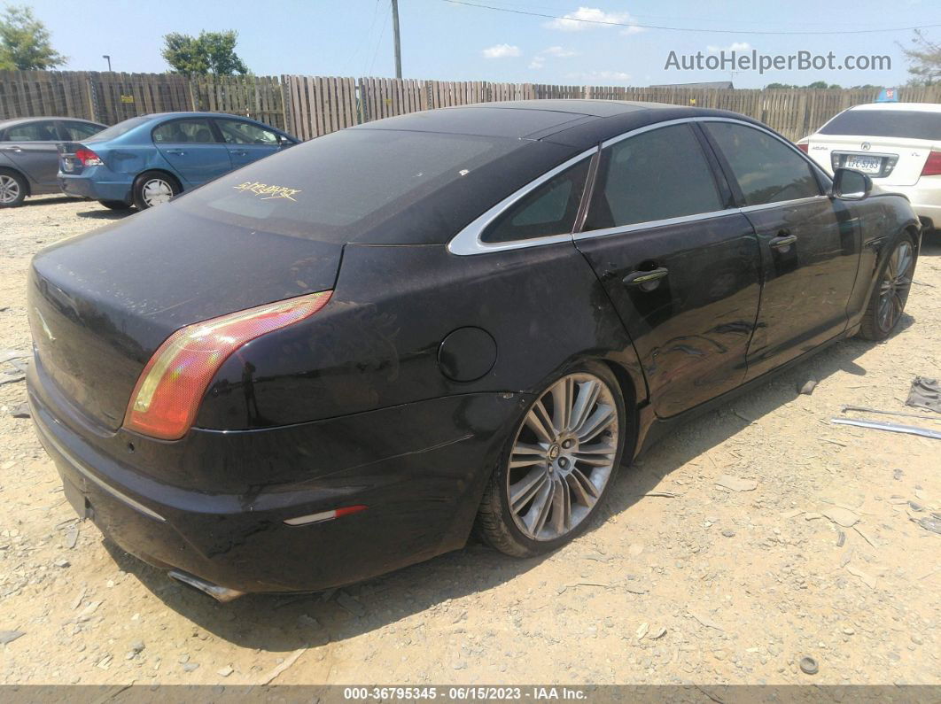 2012 Jaguar Xj Supercharged Dark Blue vin: SAJWA1GE4CMV26970