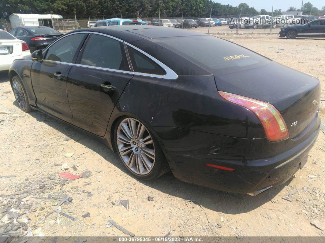 2012 Jaguar Xj Supercharged Dark Blue vin: SAJWA1GE4CMV26970