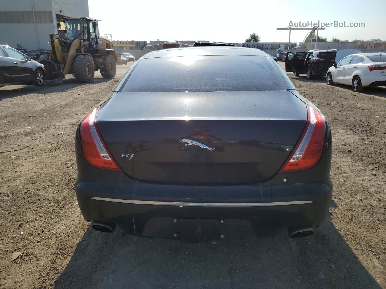 2012 Jaguar Xj Supercharged Black vin: SAJWA1GE6CMV28221