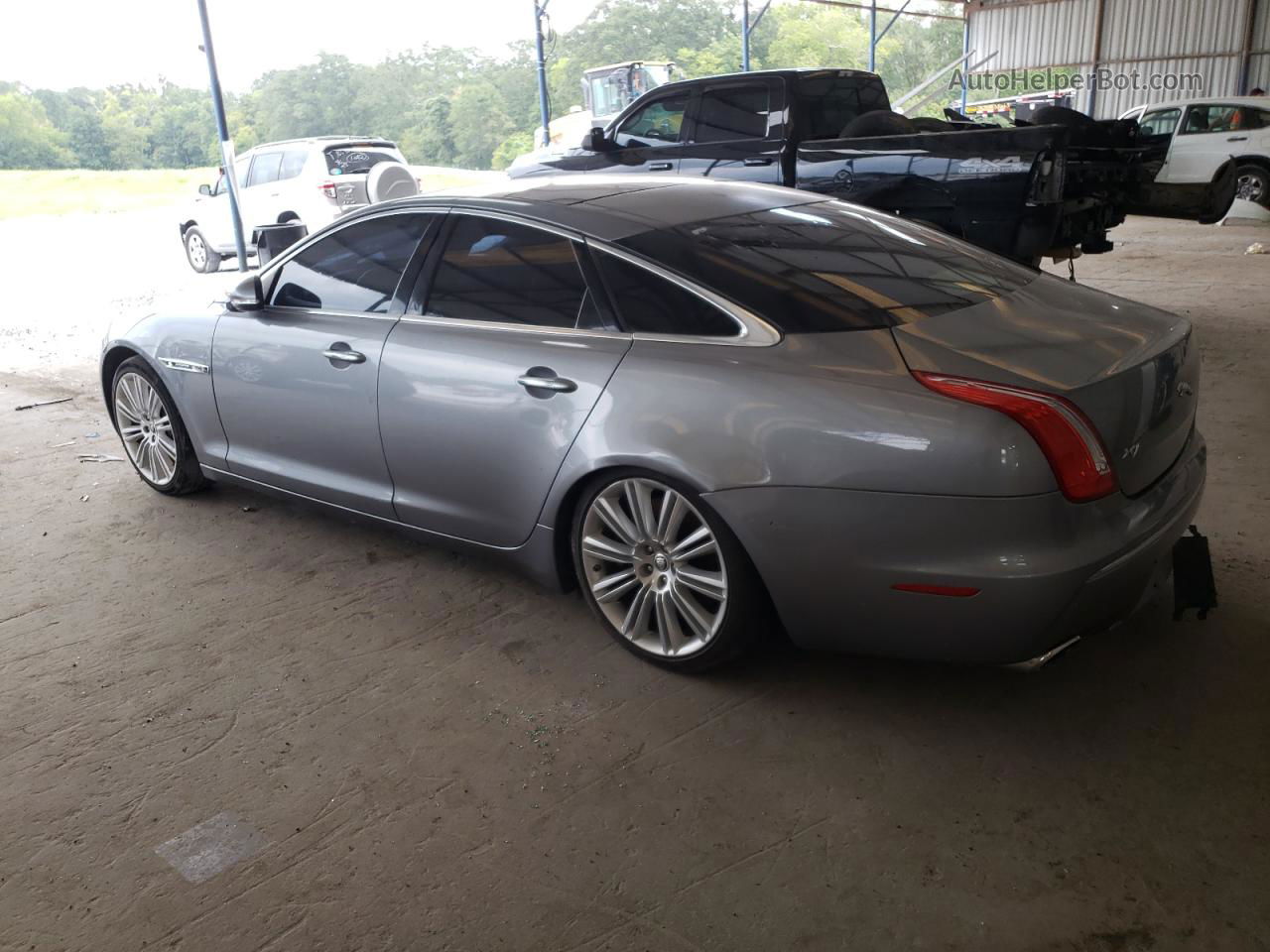 2012 Jaguar Xj Supercharged Silver vin: SAJWA1GE6CMV29806