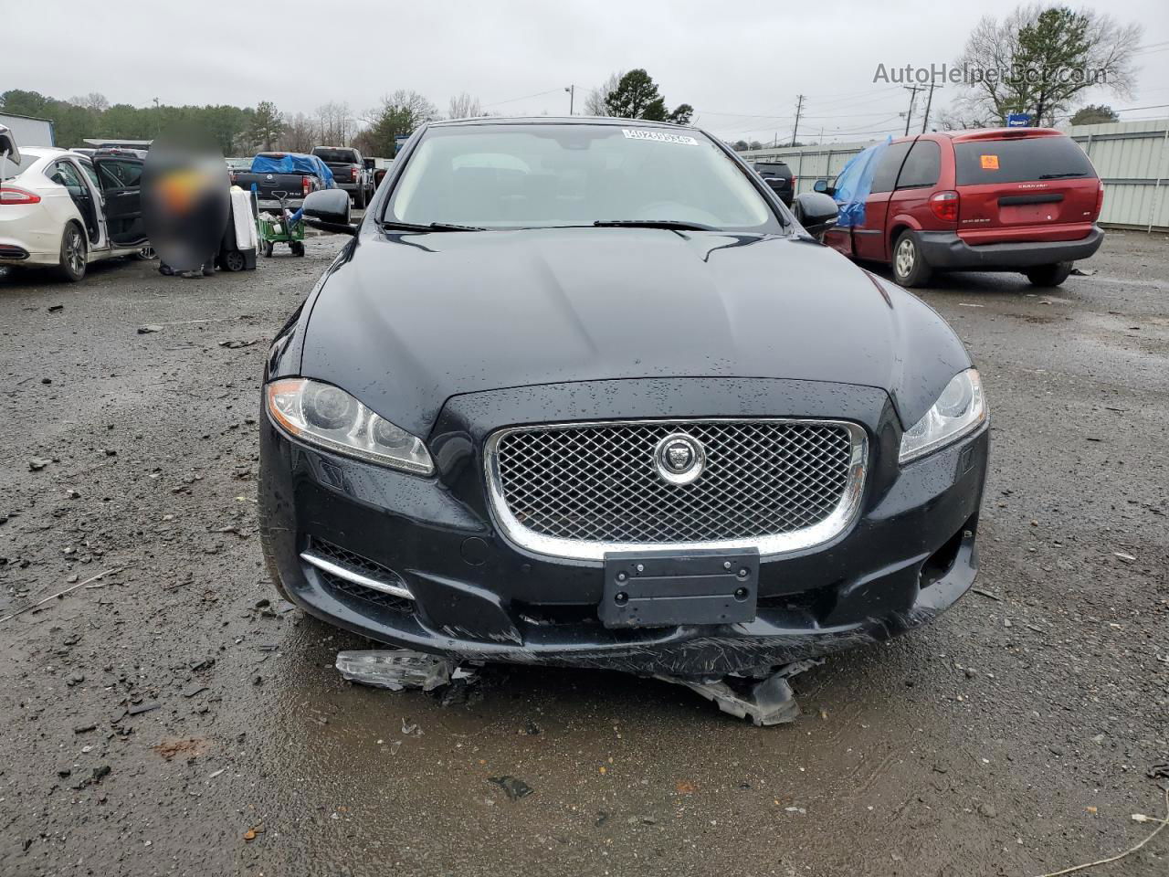 2012 Jaguar Xj Supercharged Синий vin: SAJWA1GE7CMV28275