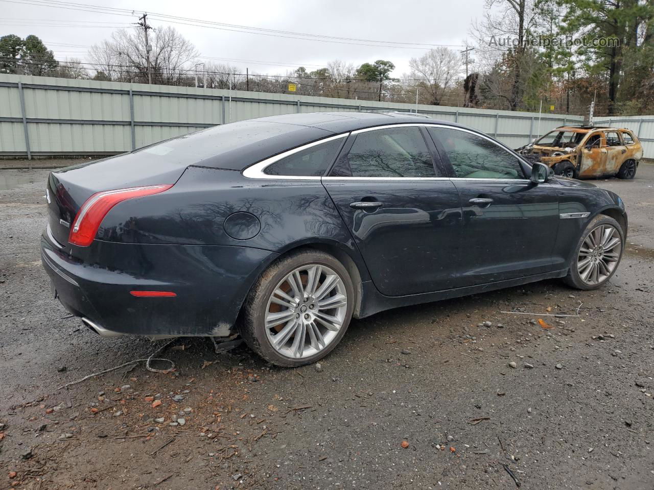 2012 Jaguar Xj Supercharged Blue vin: SAJWA1GE7CMV28275