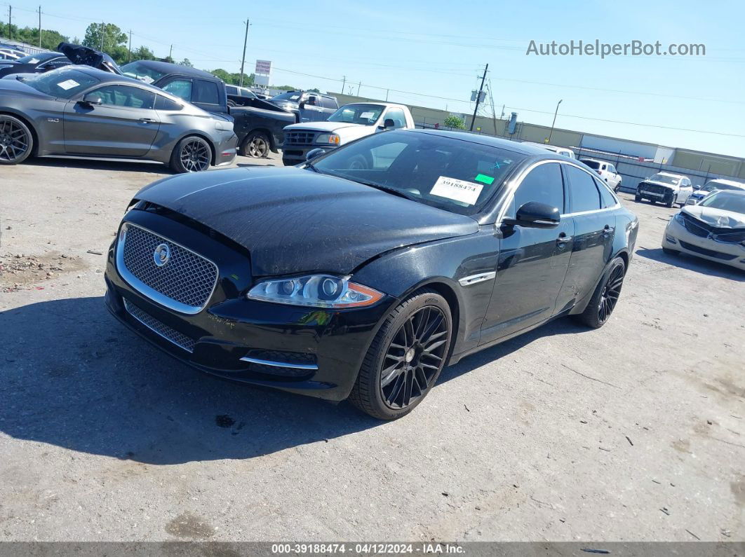 2013 Jaguar Xj Supercharged Черный vin: SAJWA1GE7DMV45787