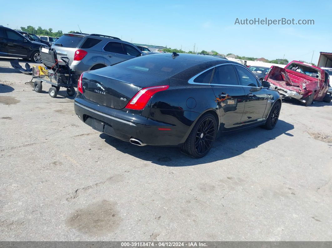 2013 Jaguar Xj Supercharged Черный vin: SAJWA1GE7DMV45787