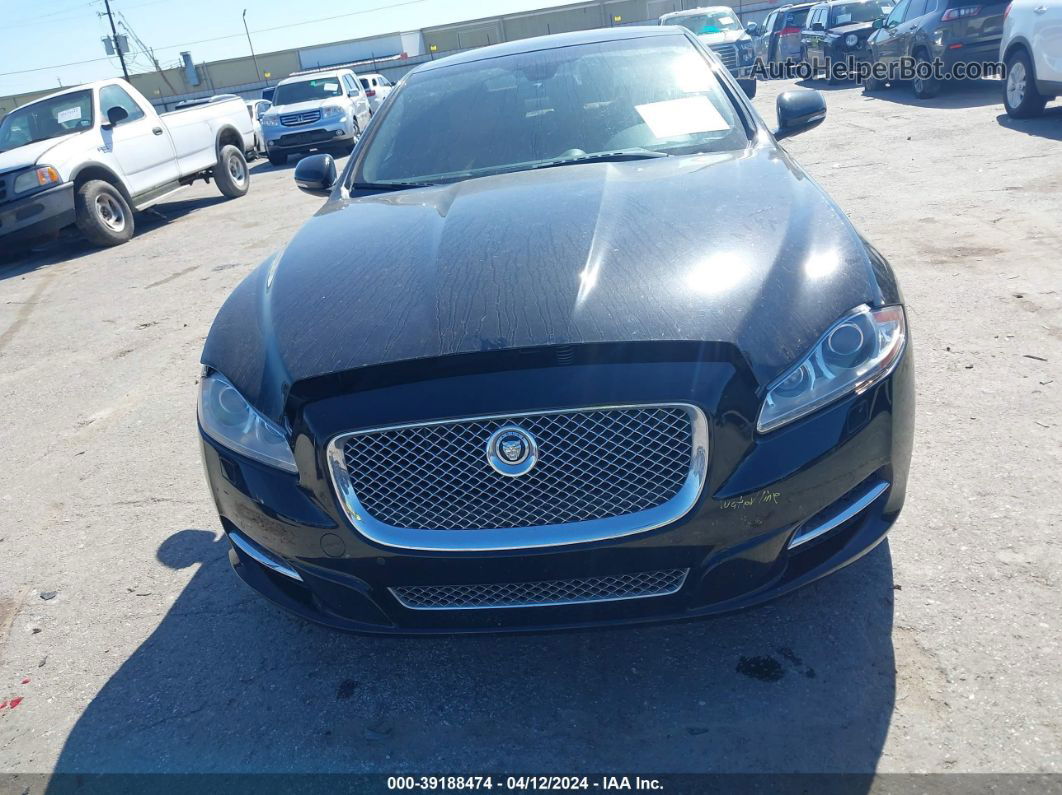 2013 Jaguar Xj Supercharged Black vin: SAJWA1GE7DMV45787