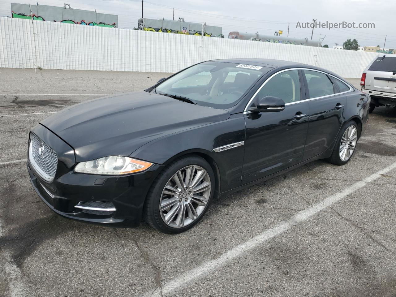 2012 Jaguar Xj Supercharged Black vin: SAJWA1GE8CMV34103