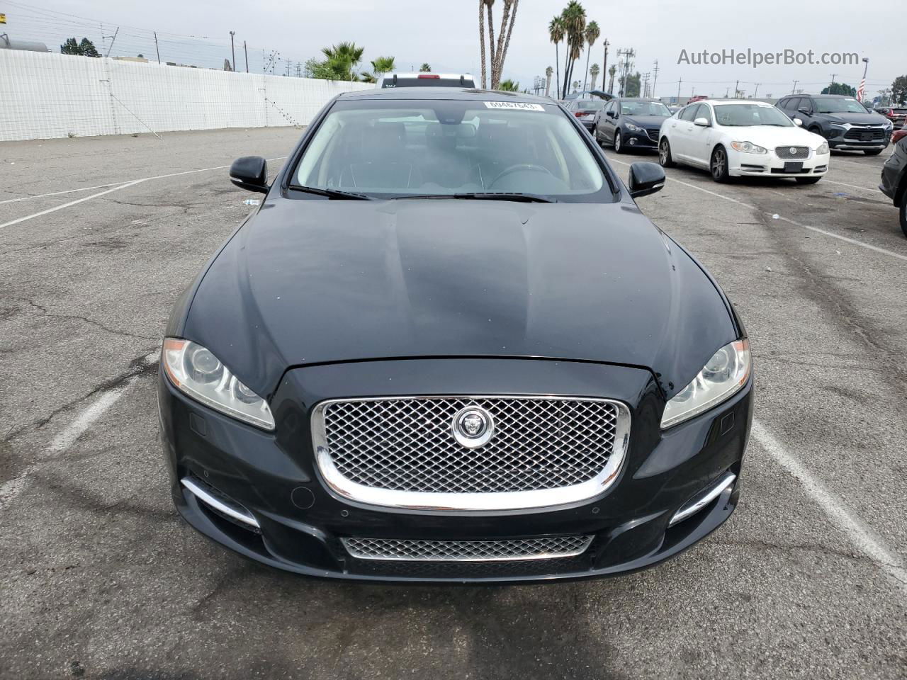 2012 Jaguar Xj Supercharged Black vin: SAJWA1GE8CMV34103