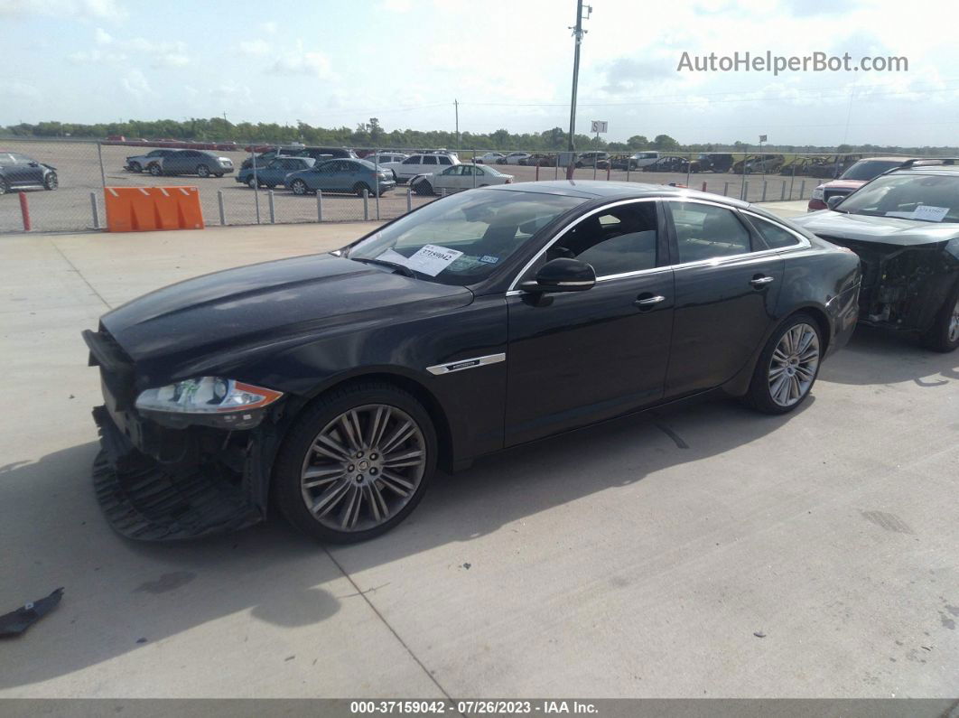 2013 Jaguar Xj Supercharged Black vin: SAJWA1GT5DMV55054