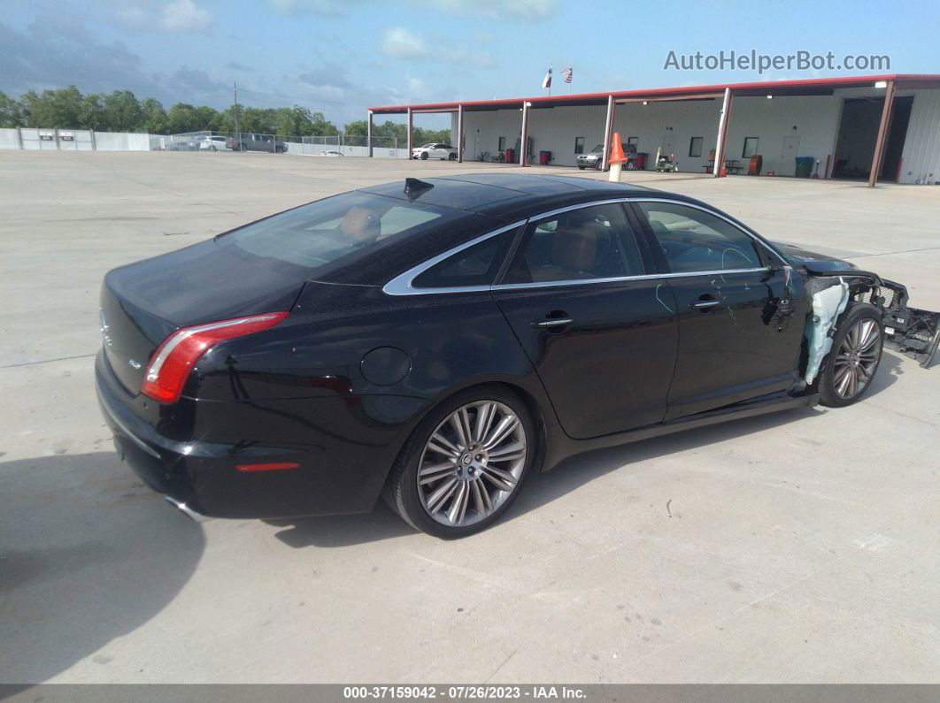 2013 Jaguar Xj Supercharged Black vin: SAJWA1GT5DMV55054