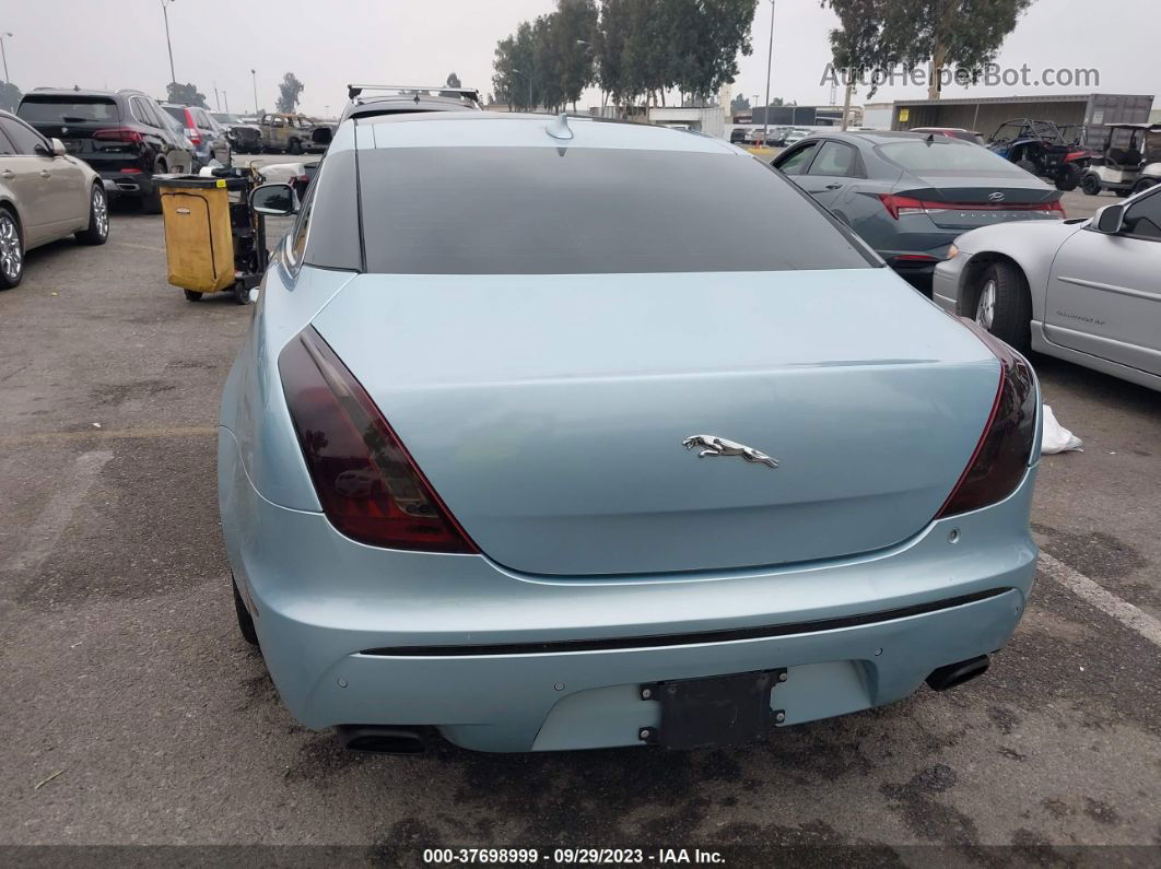 2013 Jaguar Xj Xjl Portfolio Light Blue vin: SAJWA2G13DLV53684