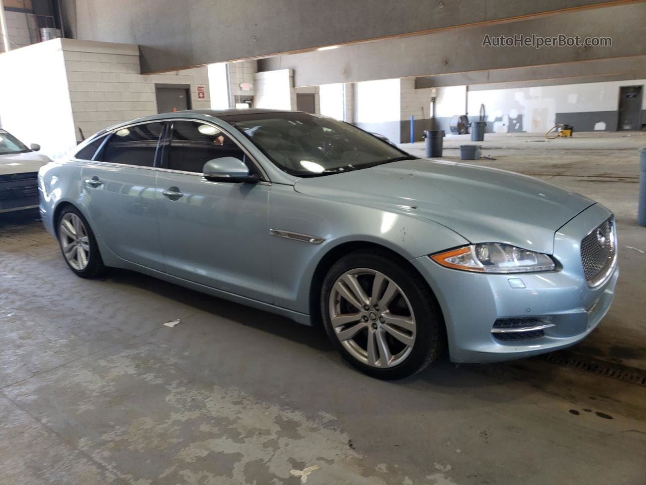 2013 Jaguar Xjl Portfolio Синий vin: SAJWA2G13DLV57881