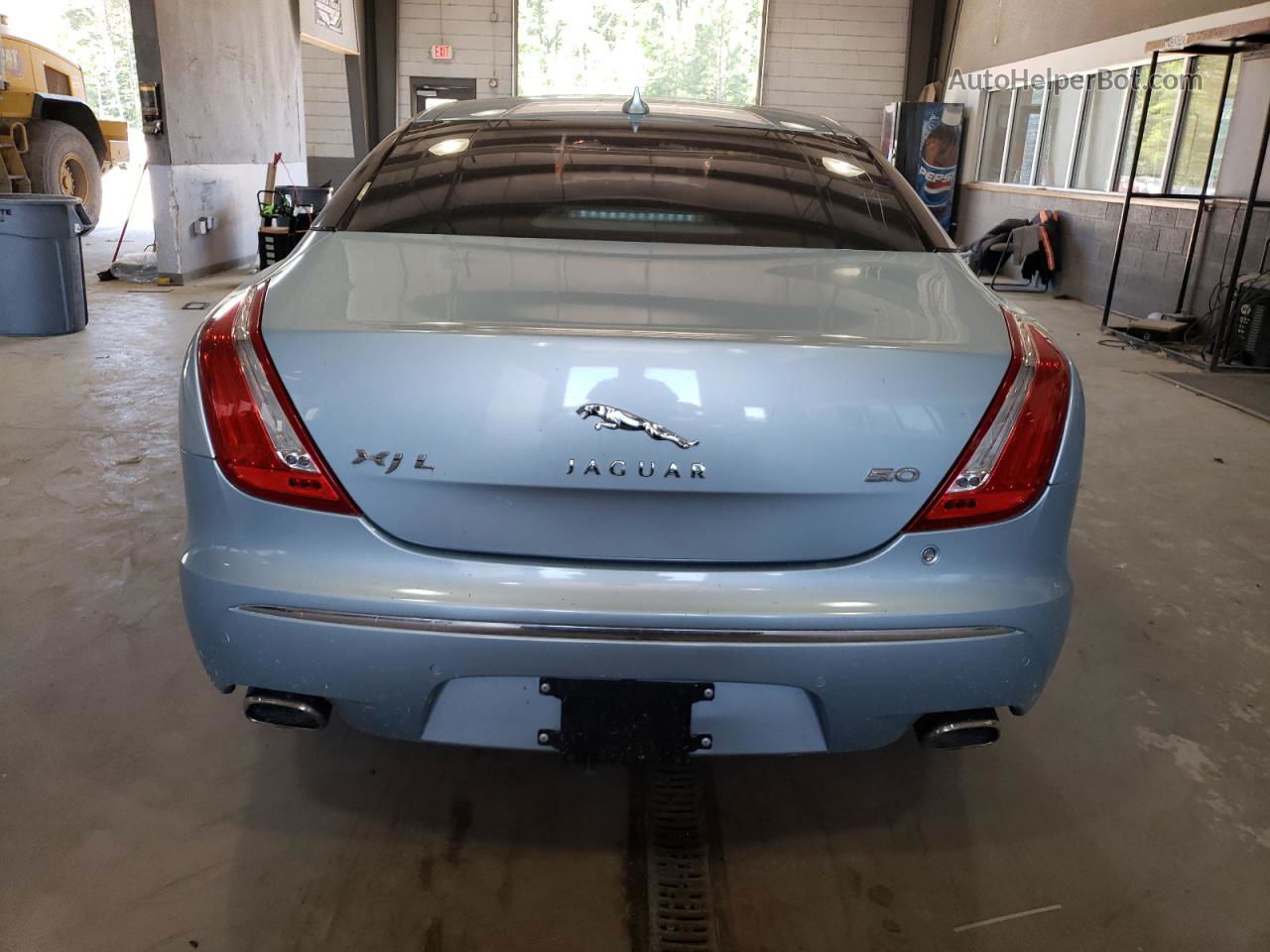 2013 Jaguar Xjl Portfolio Синий vin: SAJWA2G13DLV57881